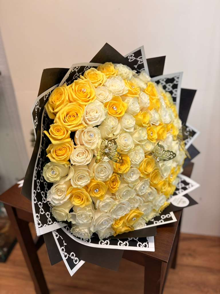 Golden Sunshine Luxury Bouquet